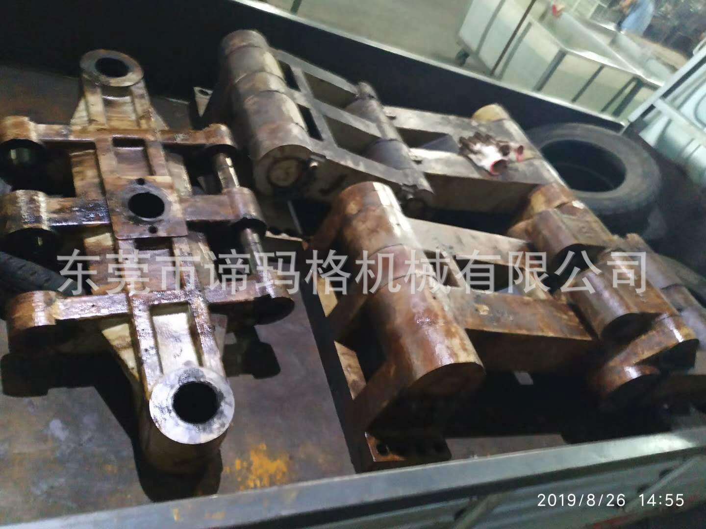 注塑机曲臂 机绞整修 铰边 钢套加工 价格商议