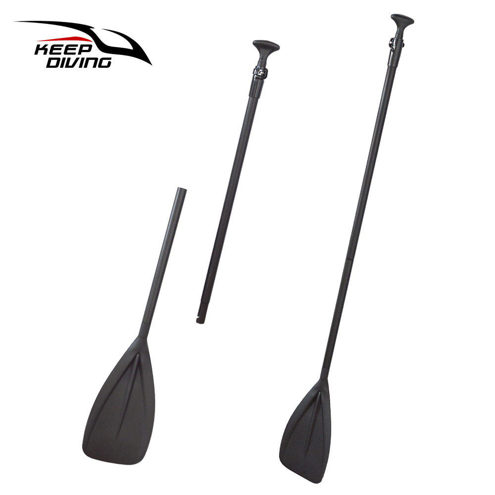 三段式分体铝杆sup桨可伸缩调节单头桨桨板冲浪板充气船桨jb-a70