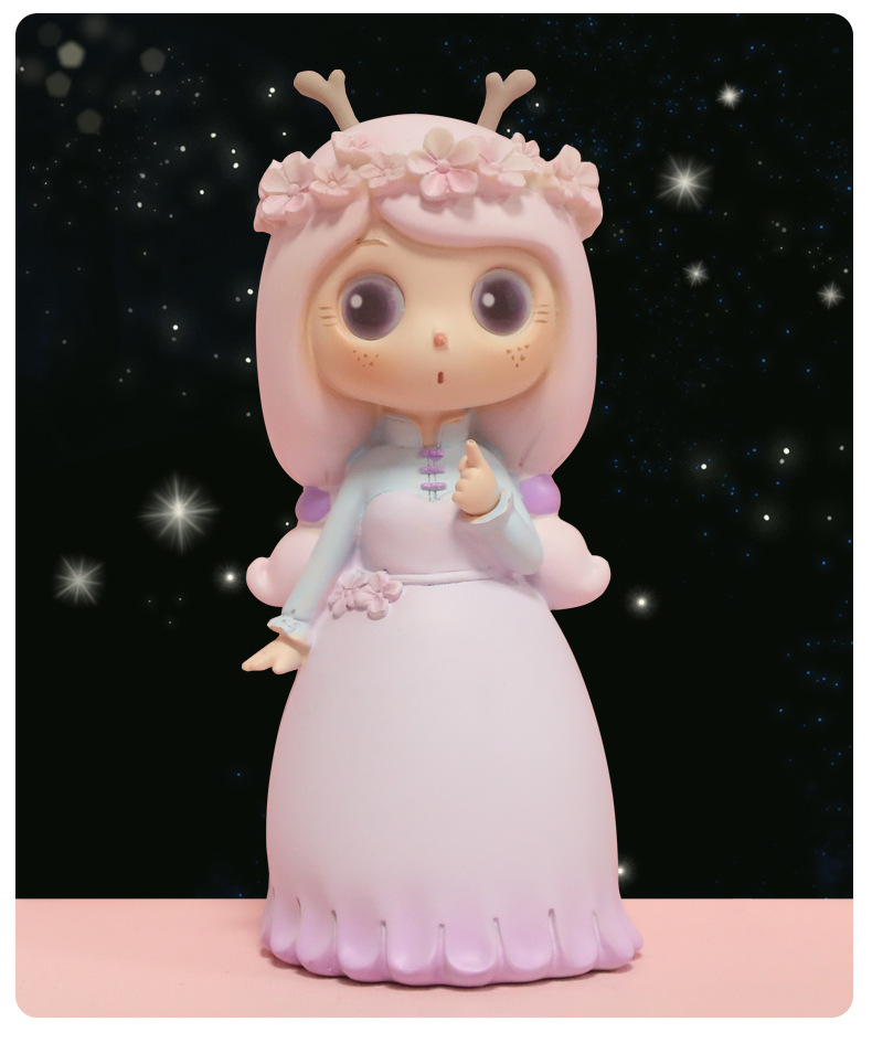 ins少女心创意梦幻人偶花仙子系列盲盒摆件儿童学生卧室装饰礼品