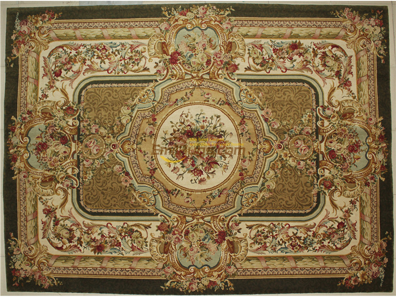奥布松羊毛地毯东方皇宫文艺软装古董巴洛克软装美式会所