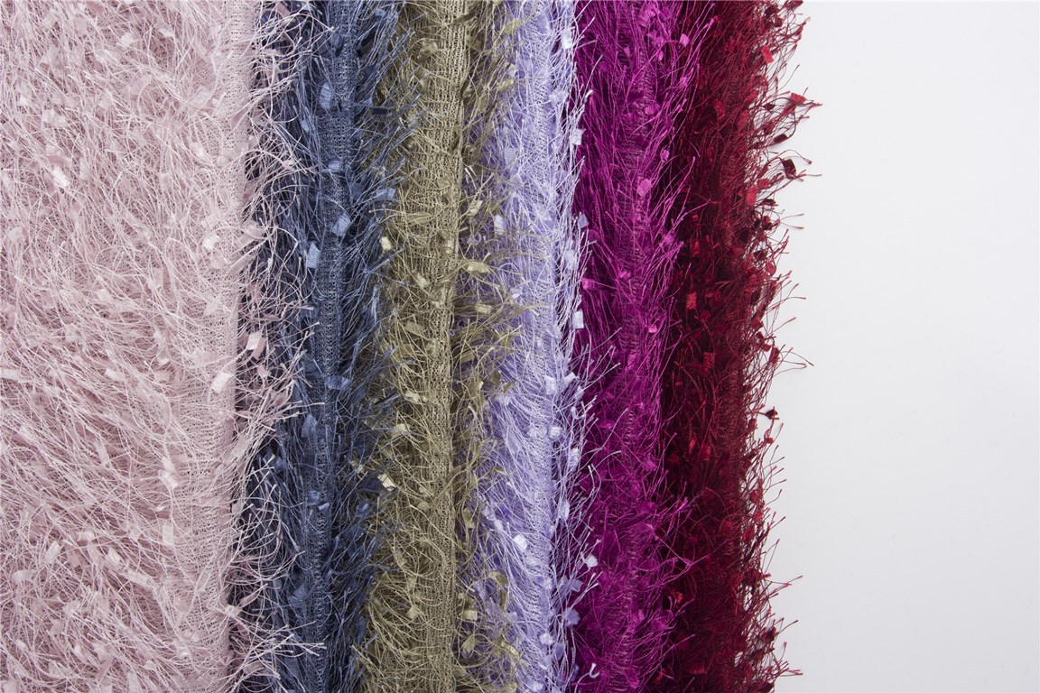 香妃绒针织流苏面料外套马甲连衣裙面料