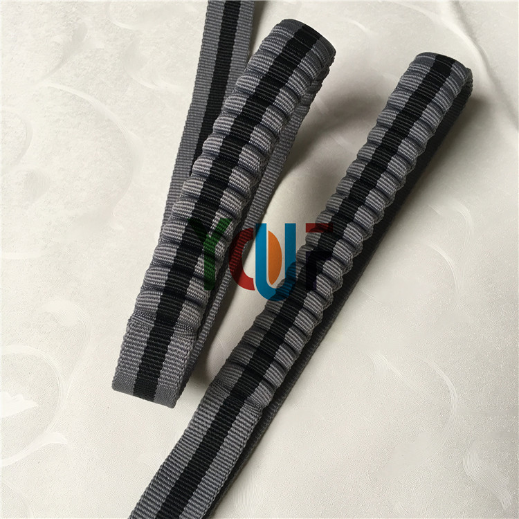 厂家定制缓冲弹力织带 防爆冲皱褶弹力绳宠物带 弹力佳可反复拉伸