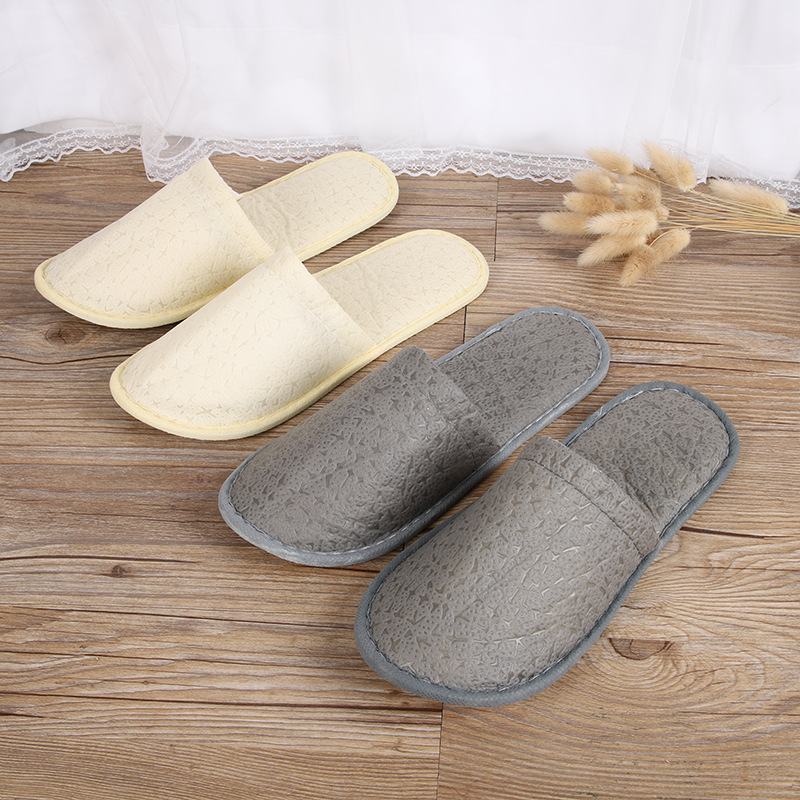 Disposable Slippers Home Hospitality Hotel Hotel B & B Beauty Salon Non-Slip Portable Home Floor Slippers Wholesale