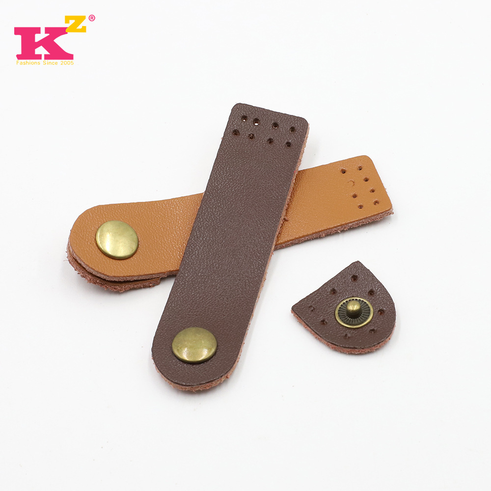 Latch of Bags and Suitcases Genuine Leather Leather Tip Buckle Handmade DIY Bag Leather Buckle Accessories DIY Accessories Leather Buckle