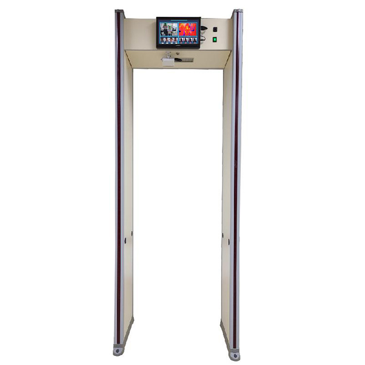 免停留测温安检门 热成像金属探测安检门