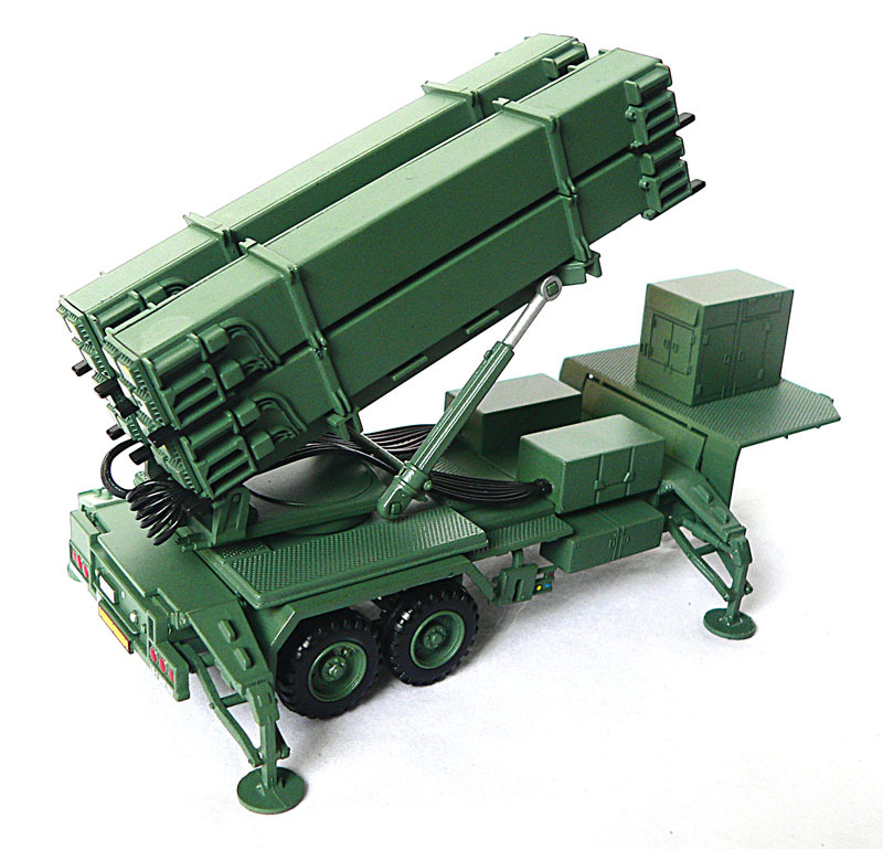 12145 爱国者导弹--绿 21patriot missile   trailer (1/72)模型