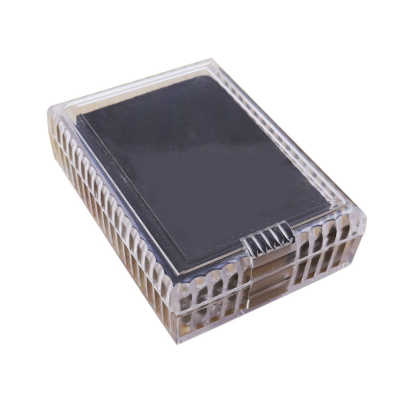 New Acrylic Crystal Transparent Octagonal Jewelry Box Necklace Ring Jewelry Box Factory Wholesale