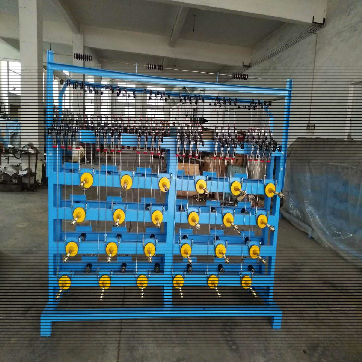 绞线 机束丝机48头自动放线架线缆机械设备厂家-阿里巴巴