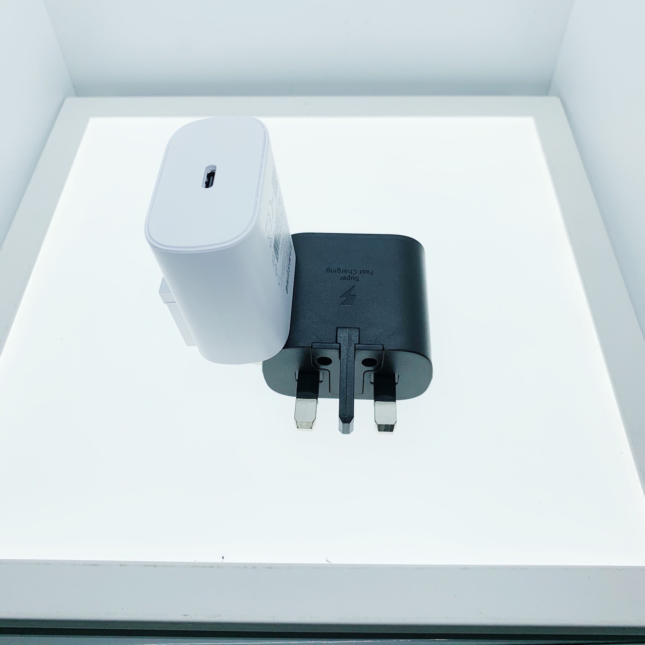 适用于三星note10 s20英规pd快充头 三星s20u /25w英规pd充电器