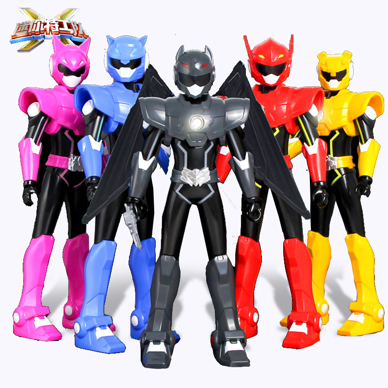 迷你特工队x雷露西塞米麦克斯声光可动人偶男孩玩具套装人物秘密