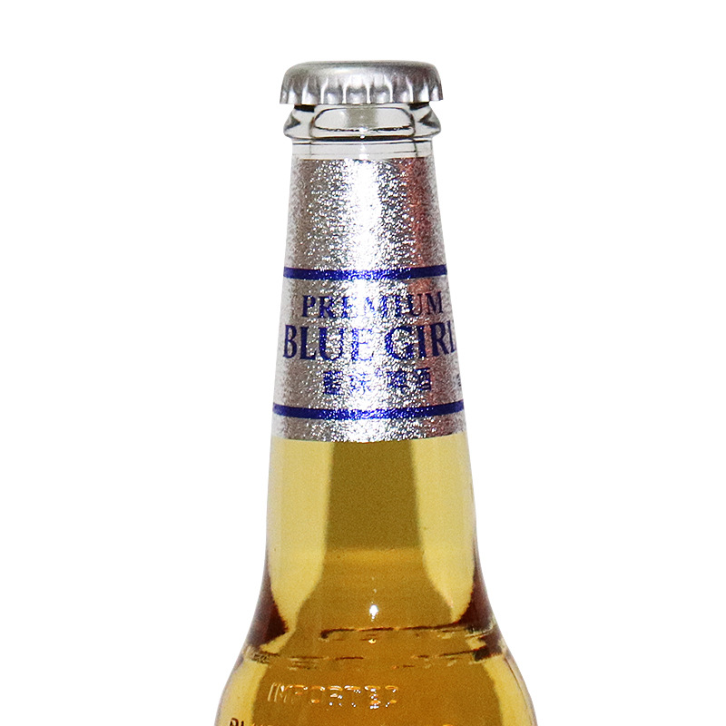 整箱 韩国蓝妹啤酒 330ml*24瓶 韩国啤酒 bluegirl