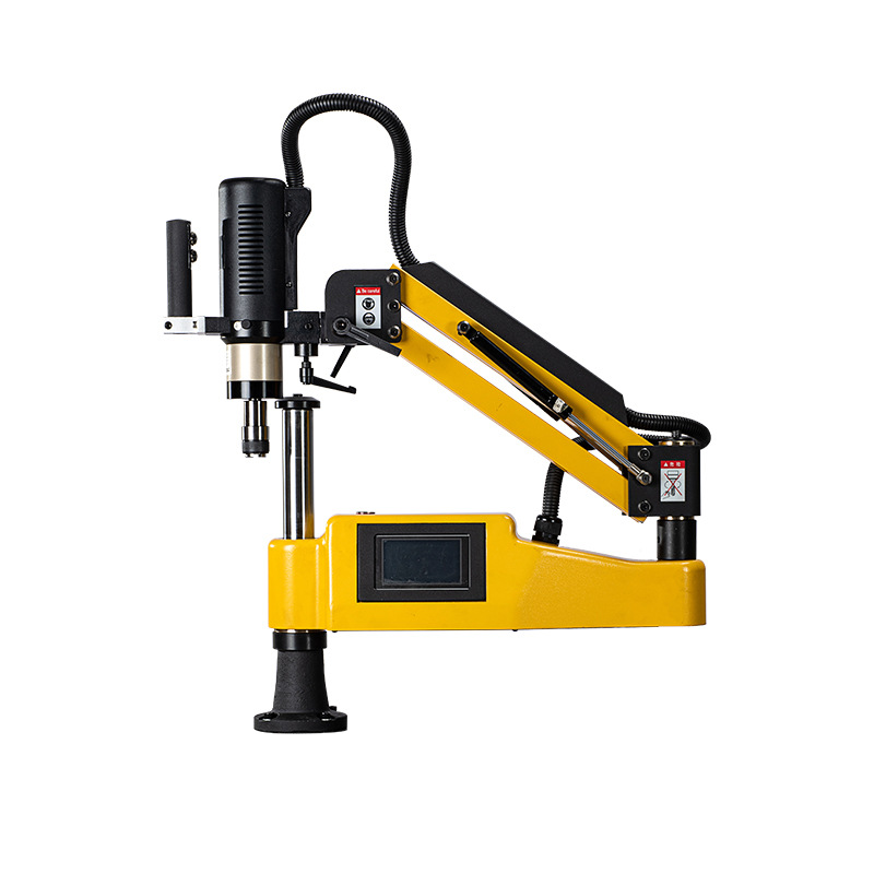 电动台式攻丝机 触屏万向折臂式攻丝机 数控伺服电动攻丝机西湖16