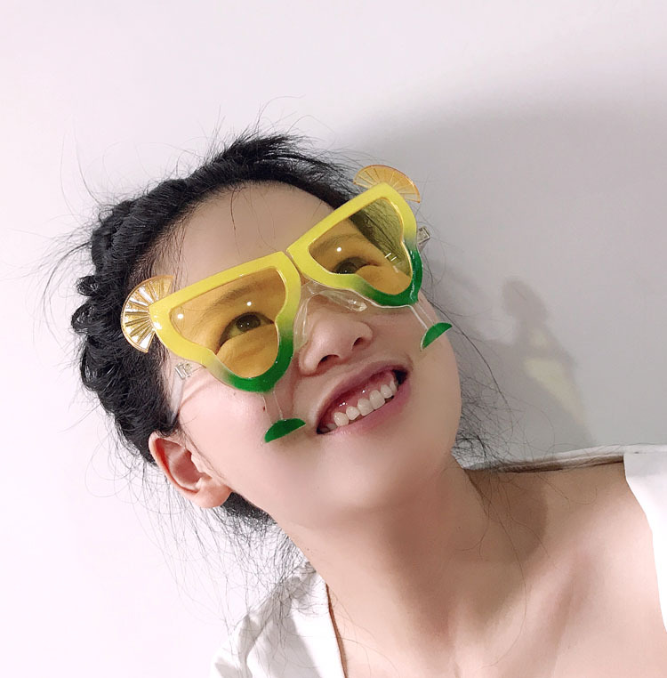 太阳花拍照搞怪眼镜搞笑蹦迪个性网红沙雕墨镜女野餐派对可爱闺蜜