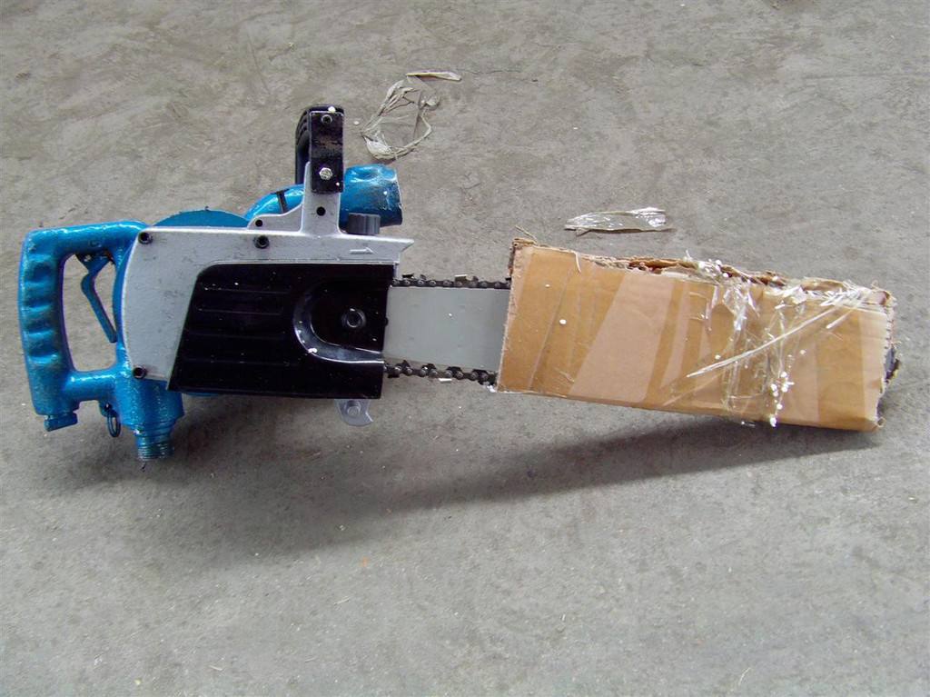 济宁长风flj-400型风动链锯 井下矿用风动切割锯 木头截割链条锯