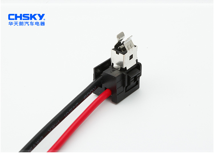 跨境直供汽车h1灯泡灯座卤素灯泡插座原车h1灯汽车大灯连接插座