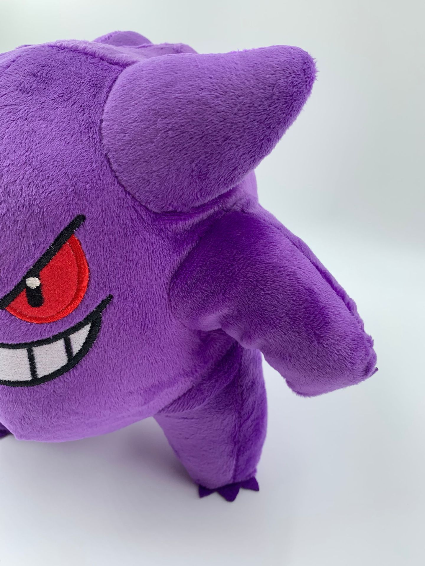 22cm 耿鬼 鬼斯通 鬼斯 进化版 站姿 紫色 毛绒公仔 玩具 玩偶