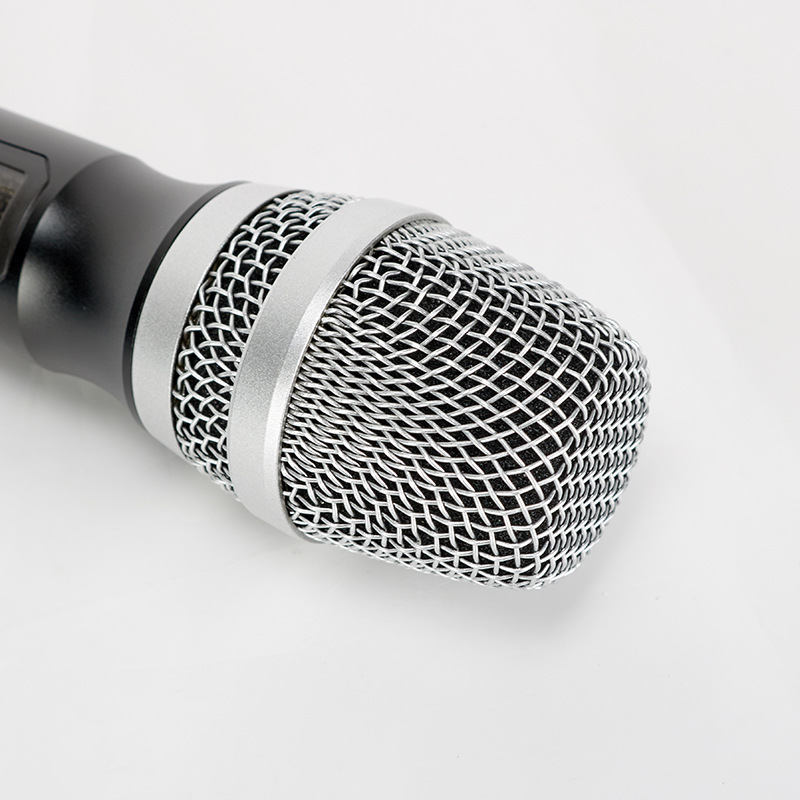 厂家直供uhf无线麦克风网络直播k歌无线话筒户外音箱专用无线咪