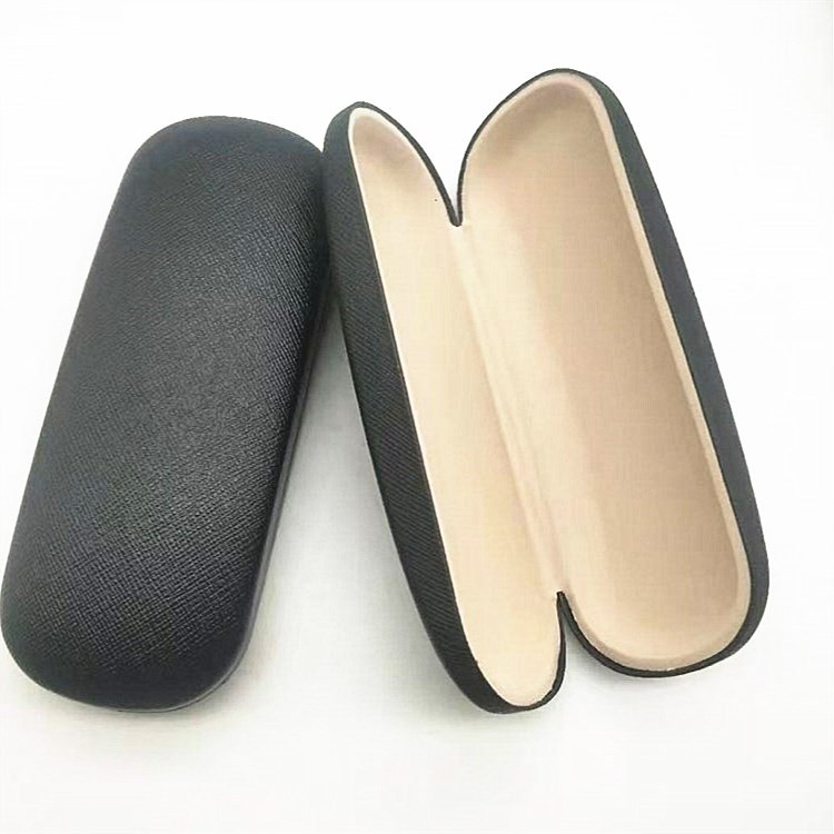 全框架老花镜盒黑色折叠近视老花镜大框眼镜盒 现货 儿童眼镜盒