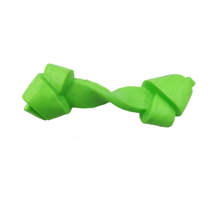 Factory in Stock Cross-Border New Arrival TPR Bends and Hitches Bone Dog Relieving Stuffy Funny Molar Bite-Resistant Pet Toy