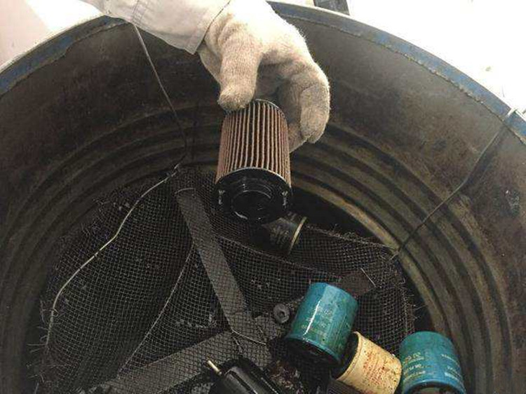 现货供应机油滤芯分割机 汽车滤清分解机 多种型号机油滤芯拆解机