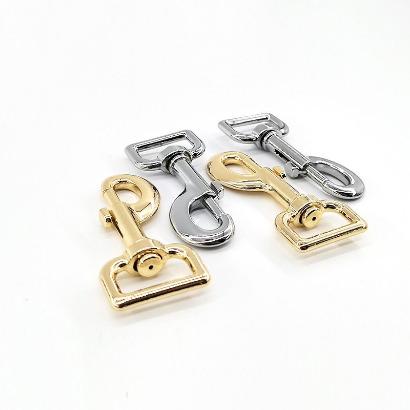 金属箱包鱼嘴扣牢固肩带五金板扣配套精美挂钩扣五金包包织带板扣