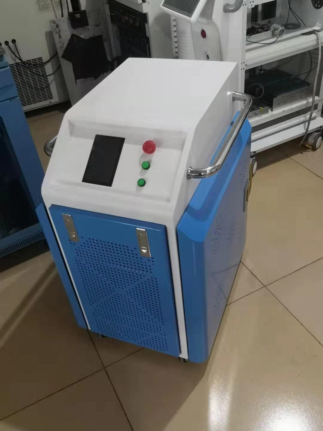100瓦激光清洗除锈机用于产品,设备,配件翻新 除锈除漆除油除胶