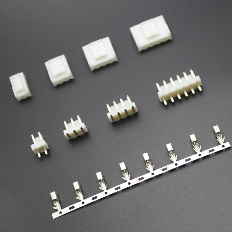 vh3.96 间距 带锁 连接器 连线端子 插pcb板 公座 母头 端子 1套