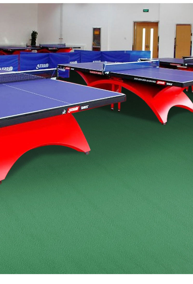 pvc运动地板 弹性隔音加厚耐磨抗菌室内体育场健身房篮球场地板胶