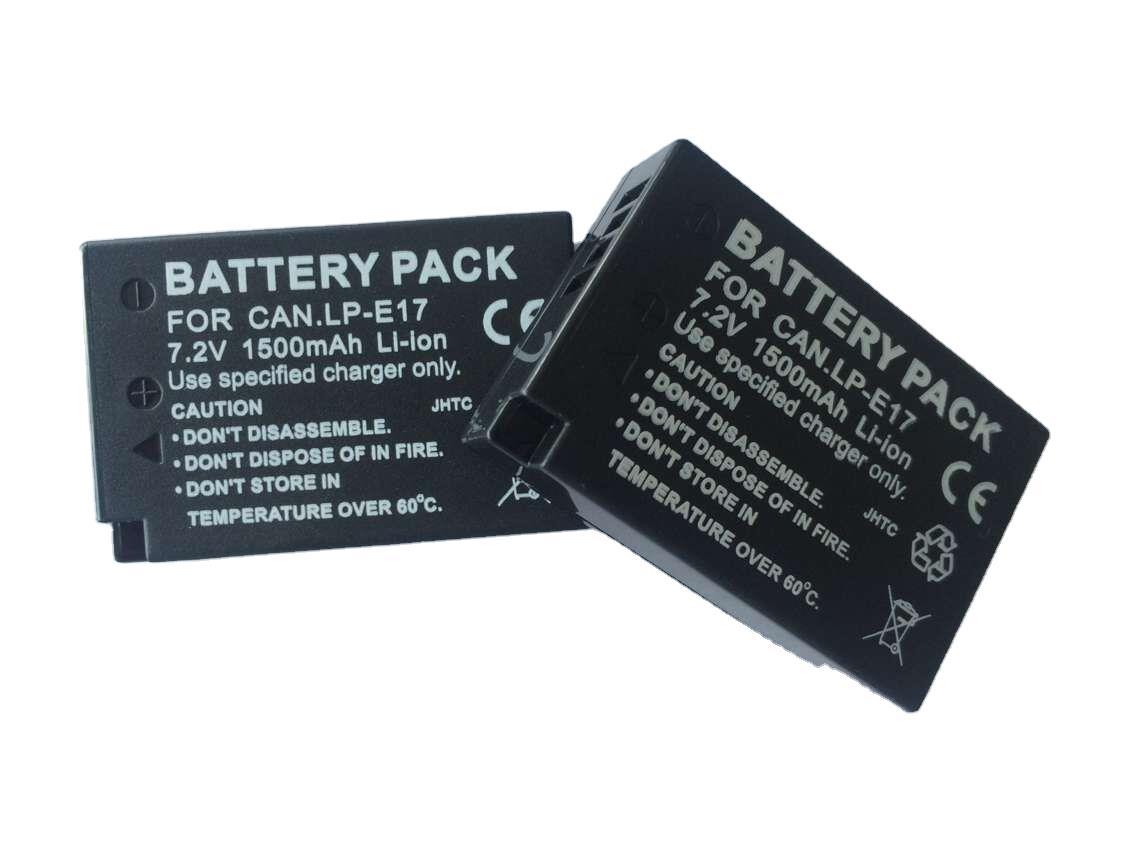 适用于canon佳能单反相机 现货批发 lpe17相机电池 e17电池