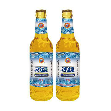 500ml冰爽啤酒青润精酿啤酒 冰纯爽口 火锅店麻辣标配