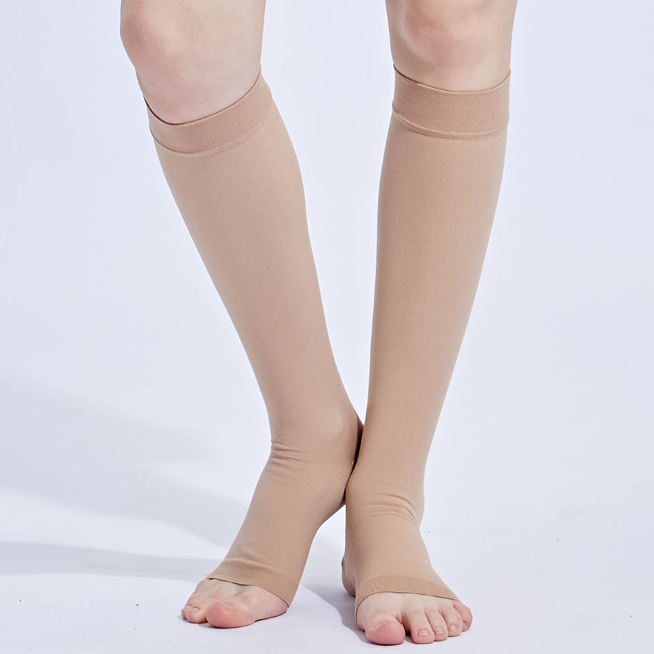 Sports Compression Stockings Level 2 Tube Socks Leggings Veins Socks Nurse Knee-High Socks Mid-Calf Compression Socks Wholesale Stretch Socks