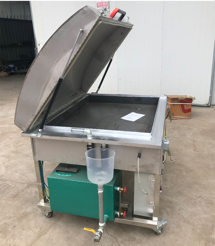 全自动锅贴机控温控时锅贴馒头机 上蒸下烤蒸馍机 多规格厂家