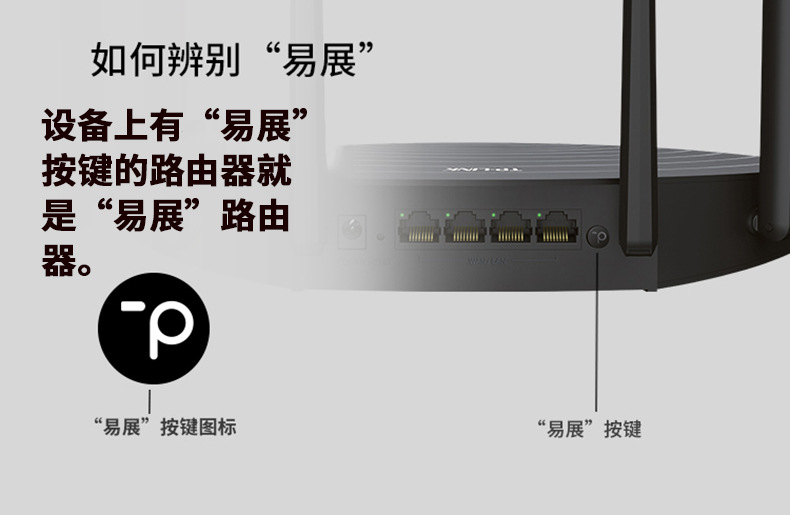 tp-link mesh分布路由tl-wdr7661千兆易展版1900m双频5g千兆端口