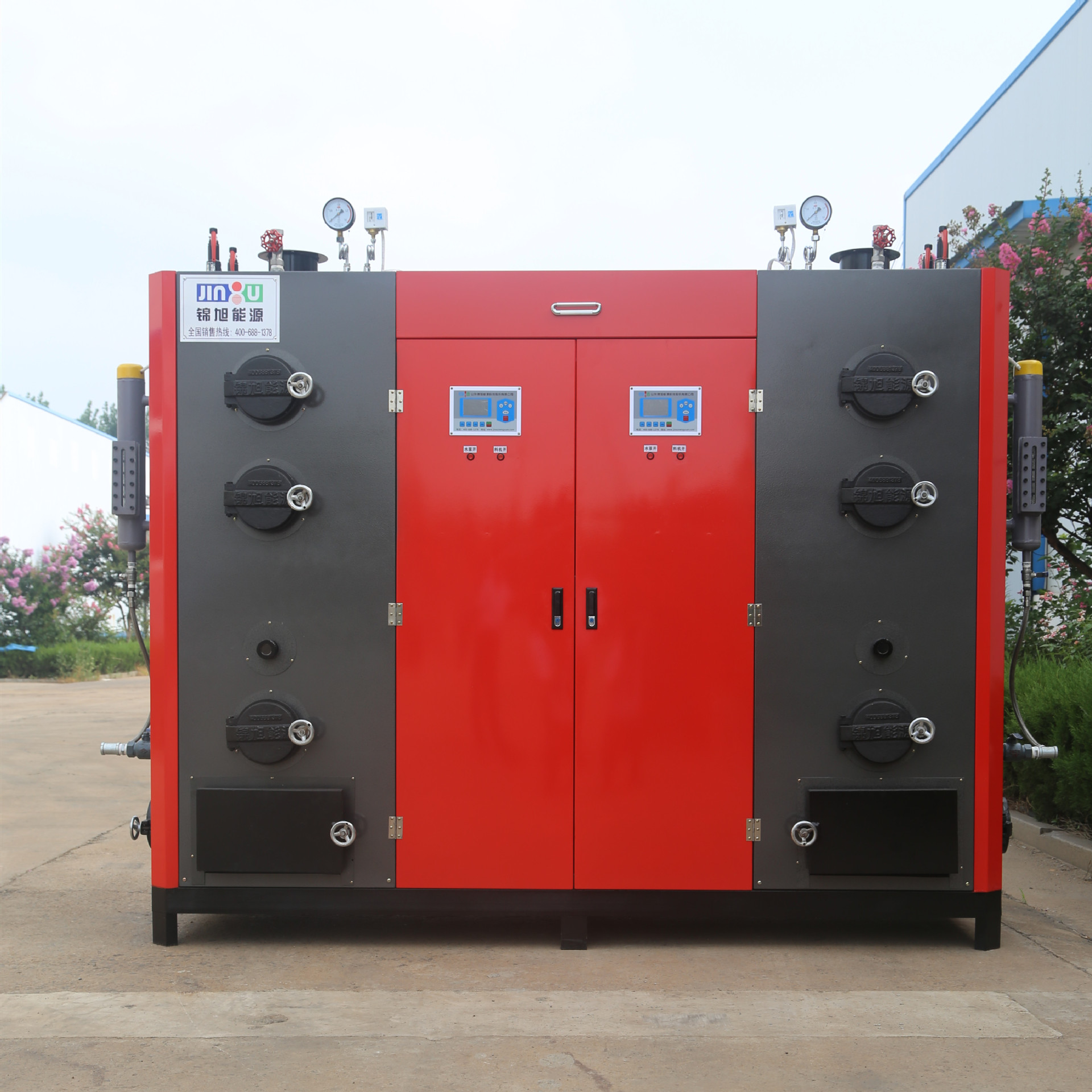 生物质蒸汽发生器600kg 全自动节能蒸汽机 桥梁养护用蒸汽发生器