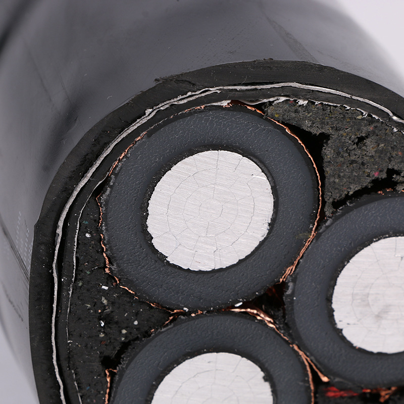 yjlv22国标铠装电缆3*240 3芯中高压电缆 电力电缆8.7/15kv批发