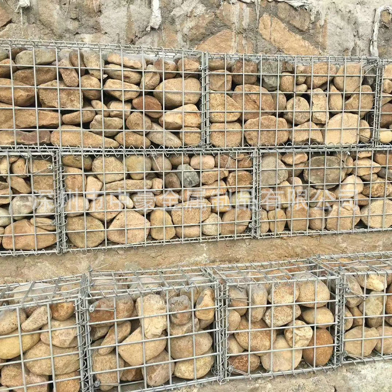 宾格网厂家定制河道电焊石笼网水利工程防洪格宾网边坡防护铅丝笼