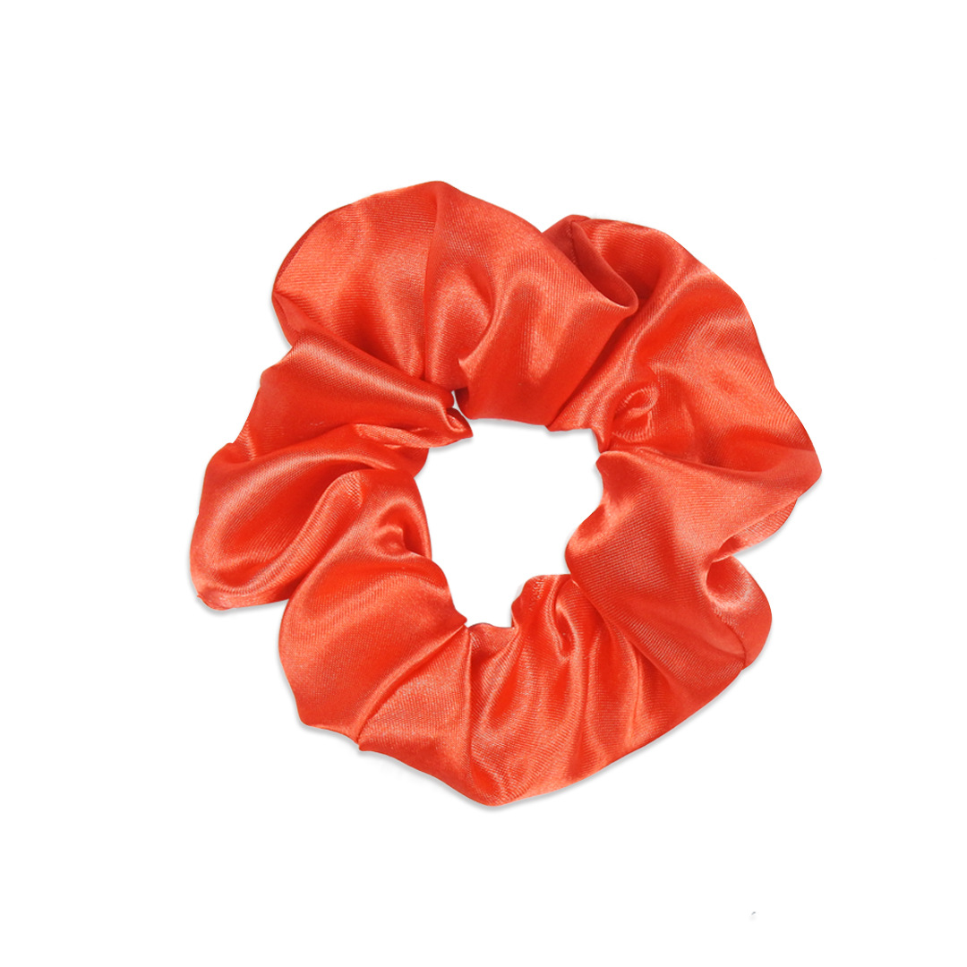 Cross-Border Hot Selling Satin Large Intestine Hair Ring High Elastic Satin Multi-Color Bright Hair Ring Headband Hair Accessories