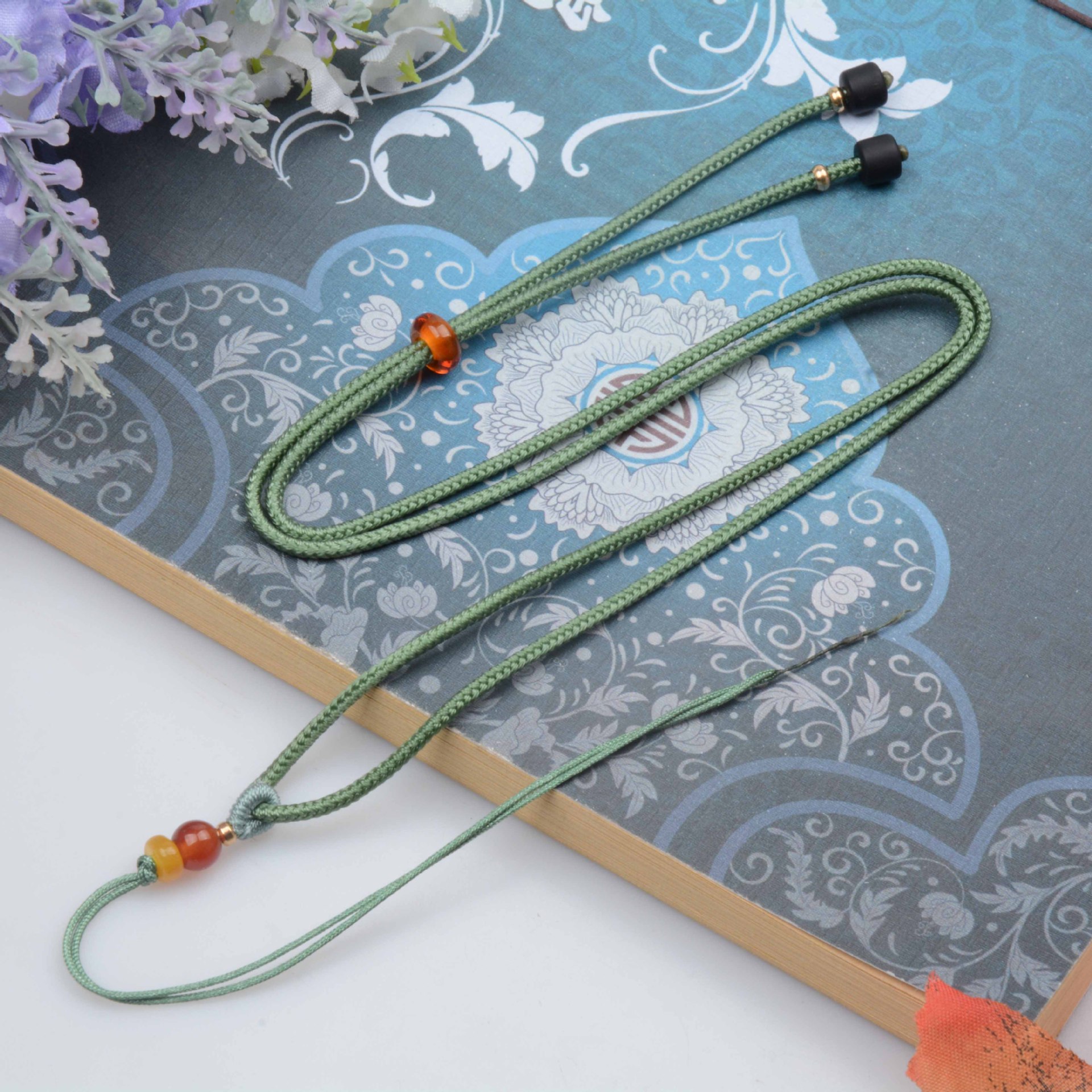 手工编织吊坠绳可调节玉玛瑙翡翠水晶挂脖挂件绳子项链绳厂家批发