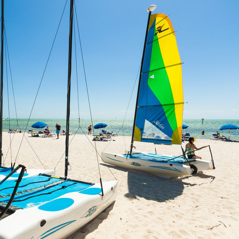 hobie16双体运动帆船旅游水上自行车游艇快艇钓鱼艇珐伊getaway