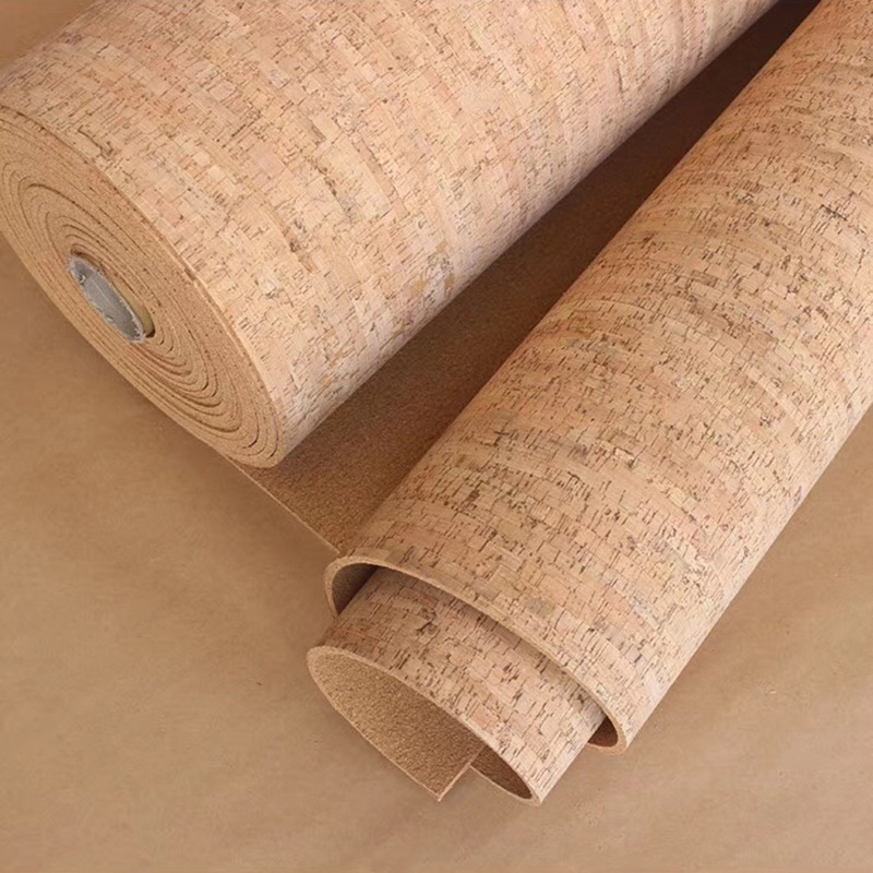 定做源头工厂橡木林天然软木卷 办公恒温高弹性软木板材料