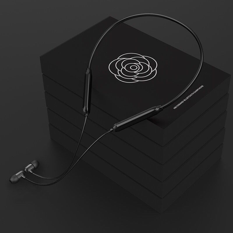 uiisii云仕bn18豆小姐无线蓝牙耳机挂脖式磁吸跑步颈挂式女生礼物