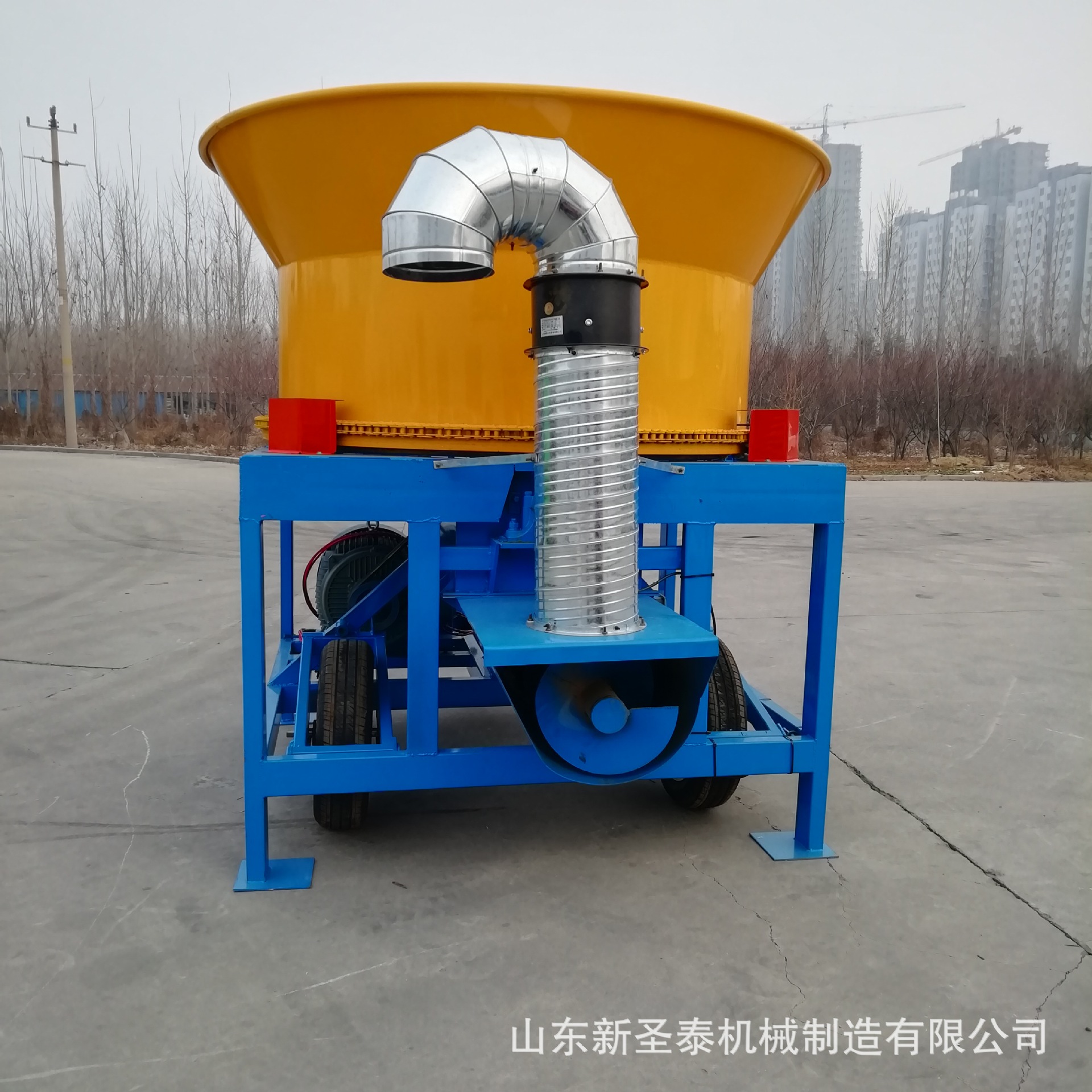 牛羊饲草自动粉碎机 旋切式粉碎机 牵引移动碎草机