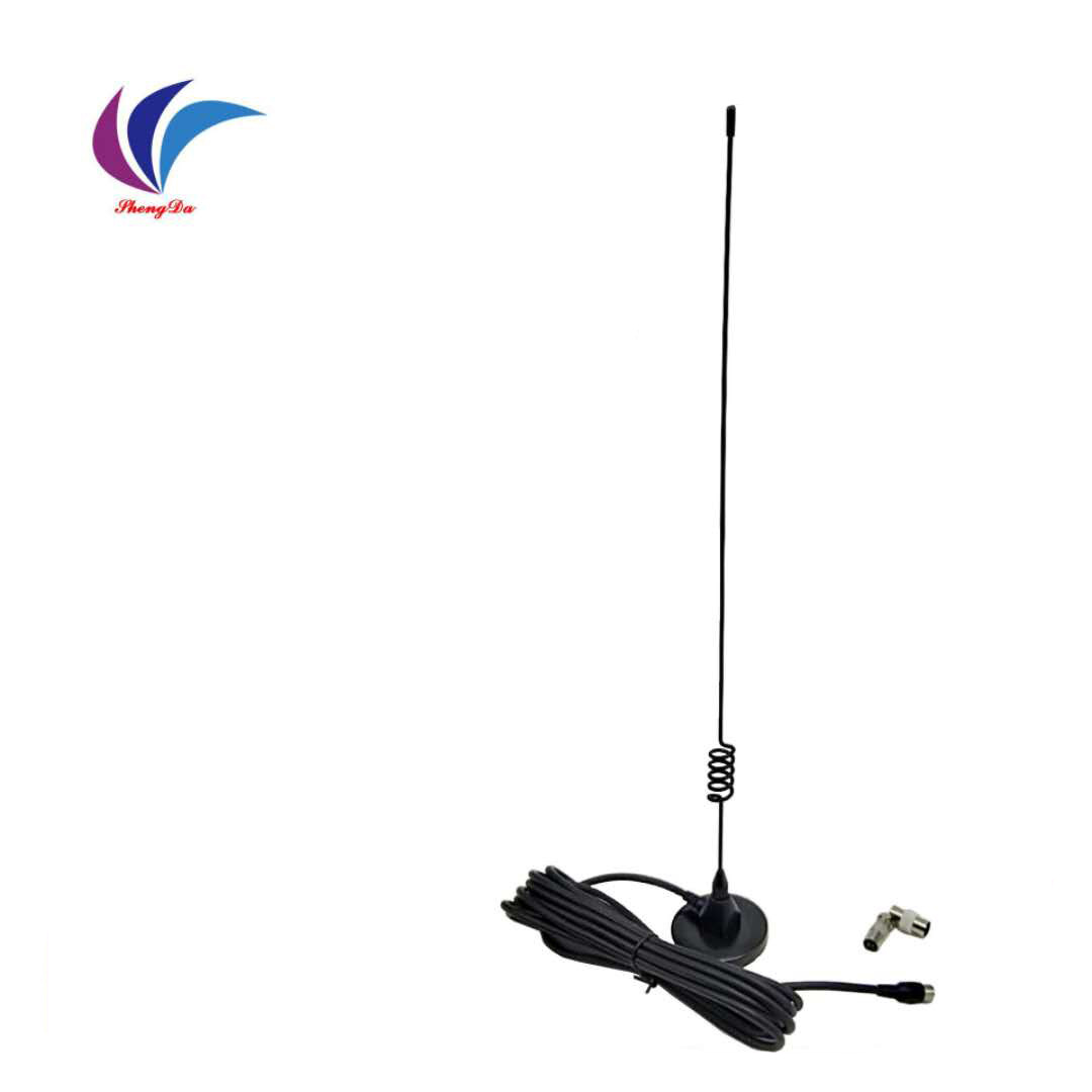 晟达433mhz吸盘天线高增益450/470低频电台信号增强3米sma厂家