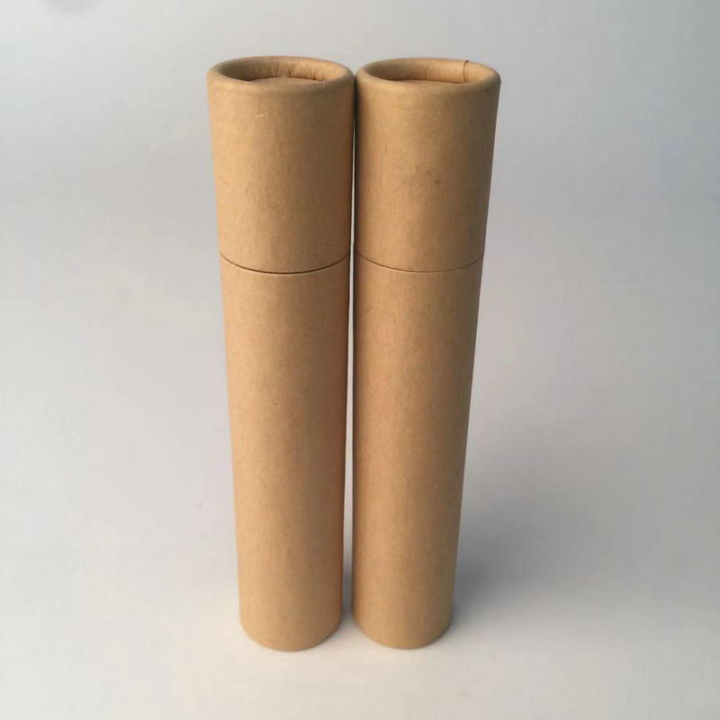 小径牛皮纸海报筒 对联书画纸筒快递包装桶 牛皮纸打包管