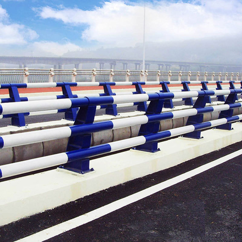 桥梁护栏不锈钢复合管河道护栏高架立交桥防护栏定制厂家