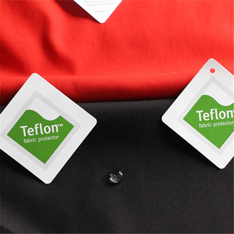 棉感杜邦特氟龙三防防泼水 t400酷丝棉 弹力斜纹风衣夹克裤子面料