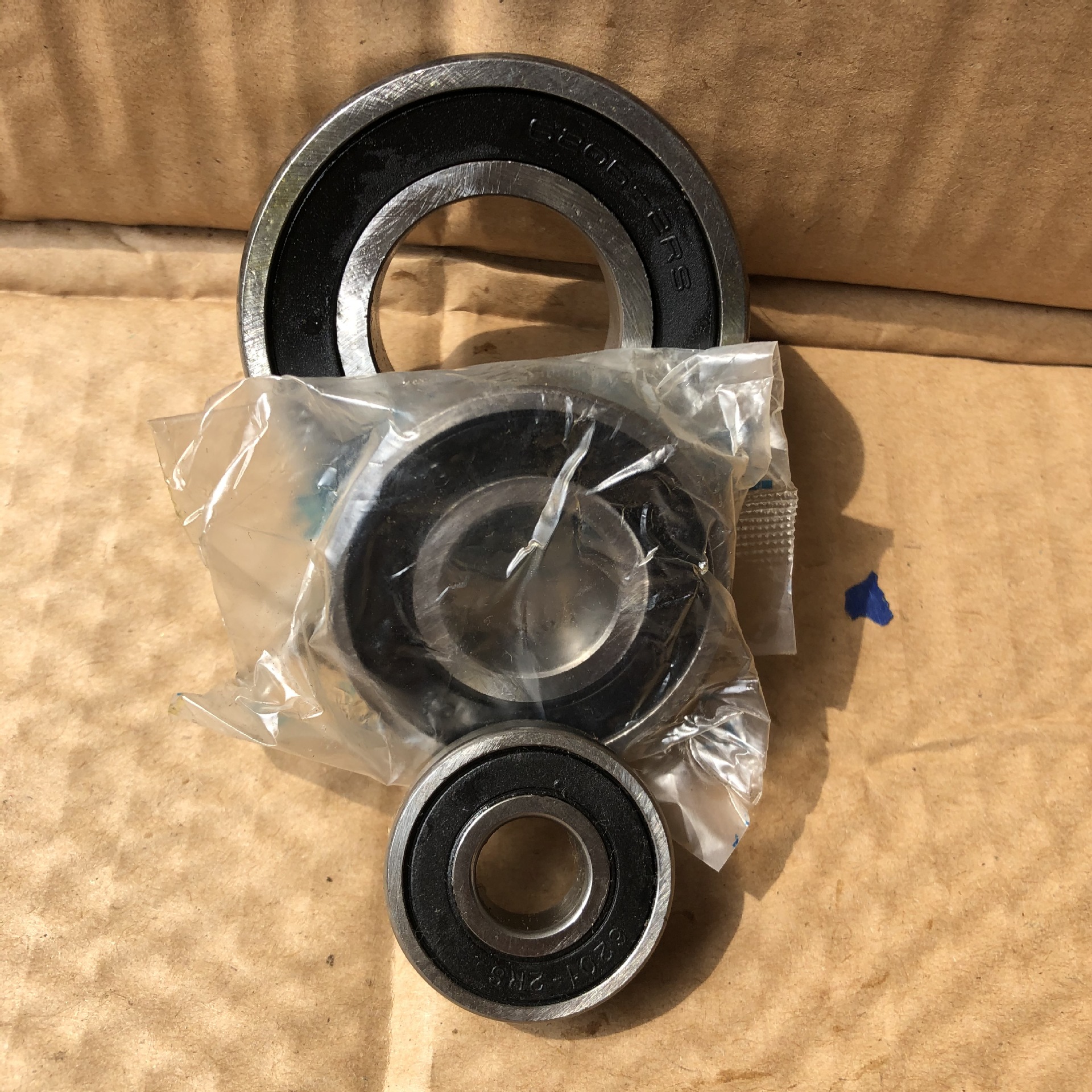 批发电动车前轮 电机 专用轴承 6200-2rs人力三轮车轴承6204/6206