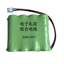 碱性6V四节电子礼花电池 配件 电子指纹锁 5号组合 功率AA电池组