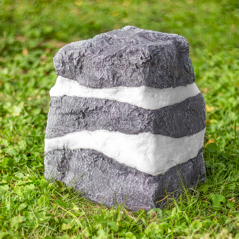 石头造型灯 条纹发光灯 局部发光灯 发光石头灯 文旅文创产品