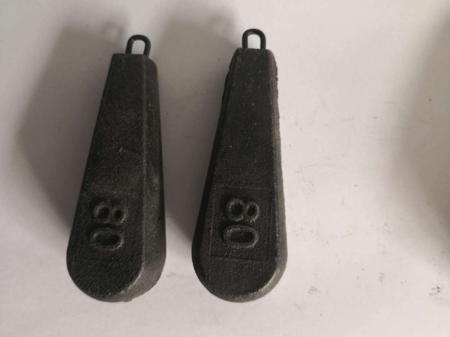 钓鱼用品 棒槌型钓鱼坠 u型铁钓鱼坠 优惠供应